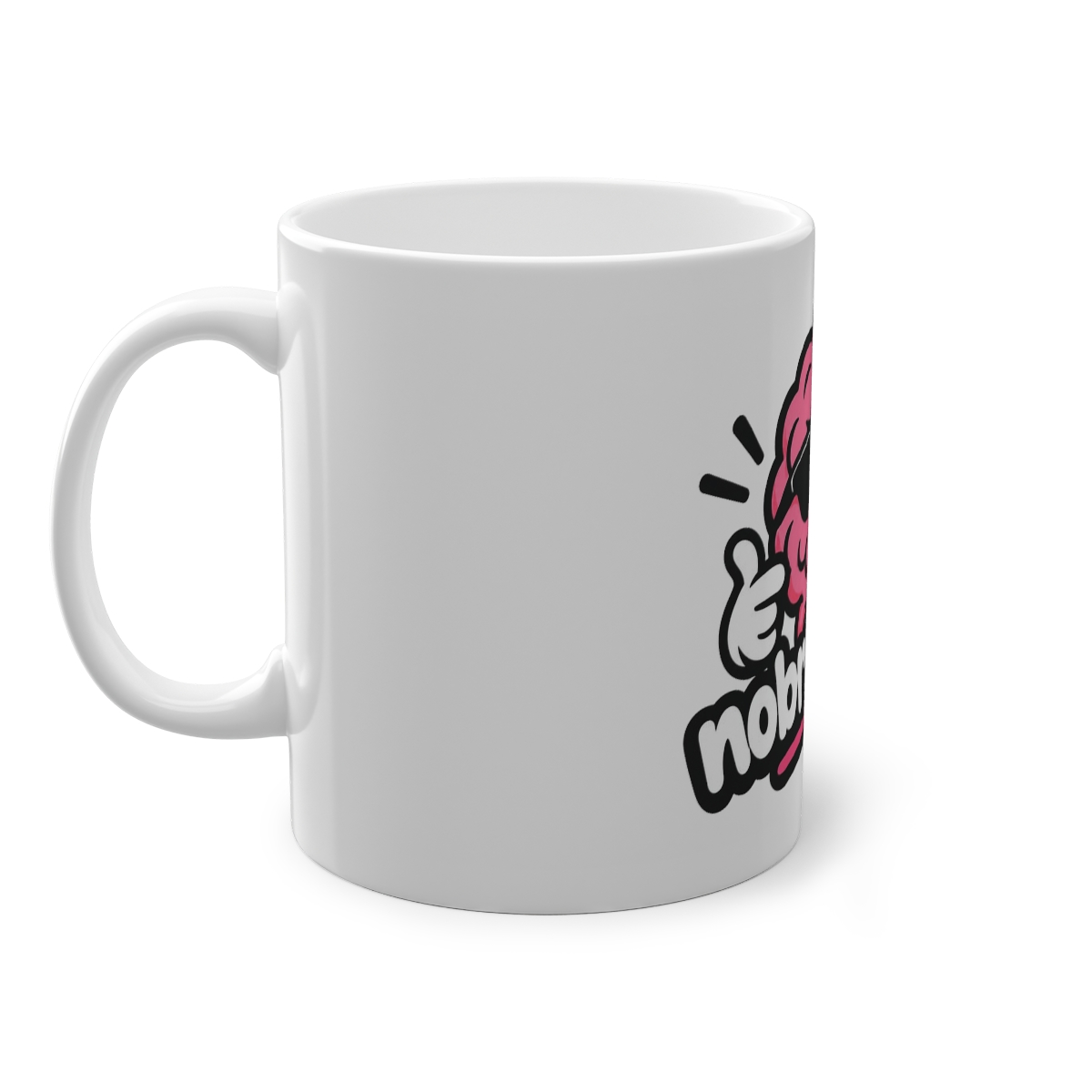 nobrain.shop Logo Mug 11oz — nomorebrain.com