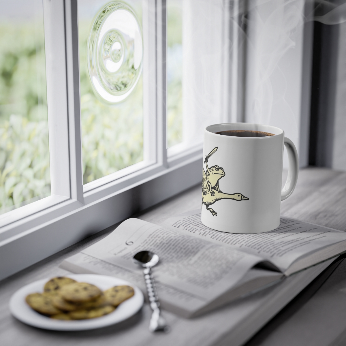 Frog Knight Mug 11oz — nomorebrain.com
