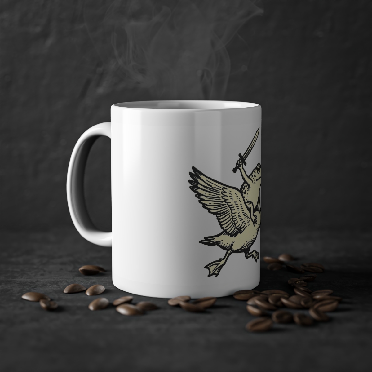 Frog Knight Mug 11oz — nomorebrain.com