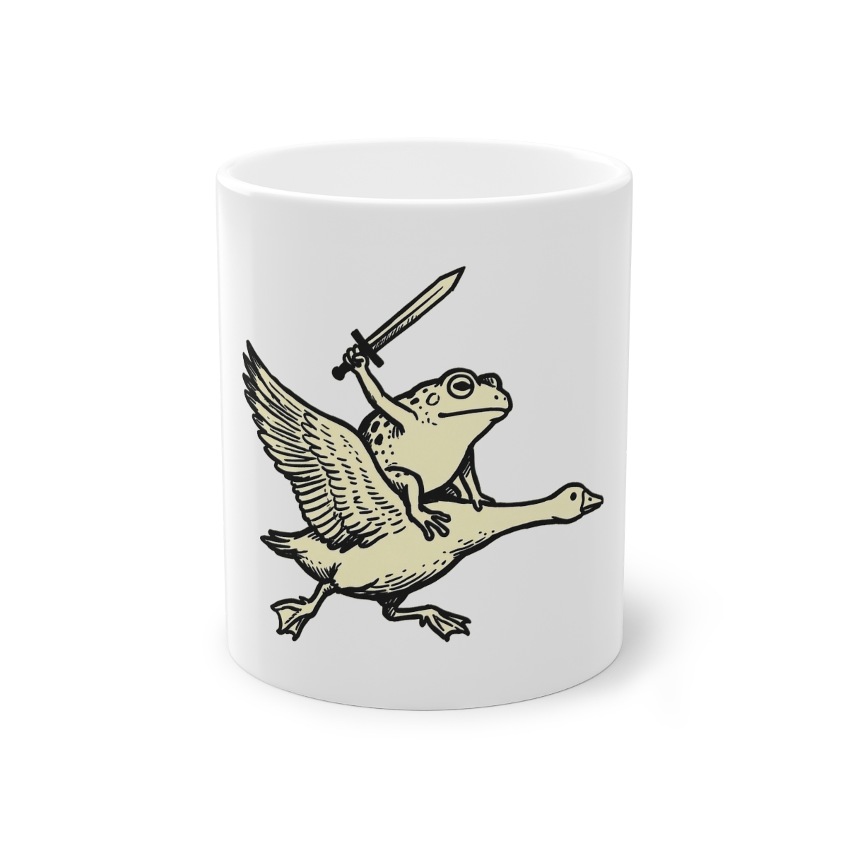 Frog Knight Mug 11oz — nomorebrain.com