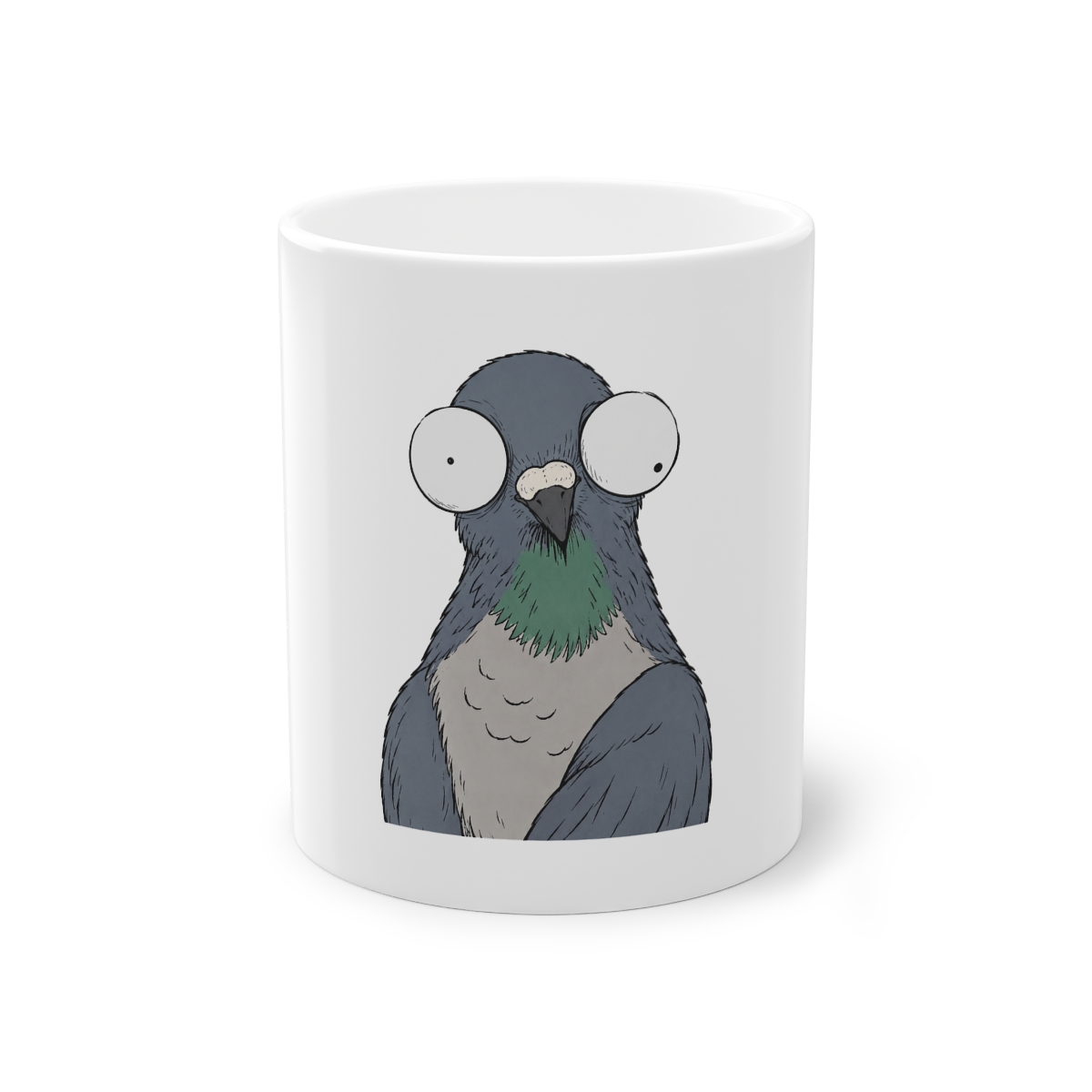 Unbothered Pigeon Mug 11oz — nomorebrain.com