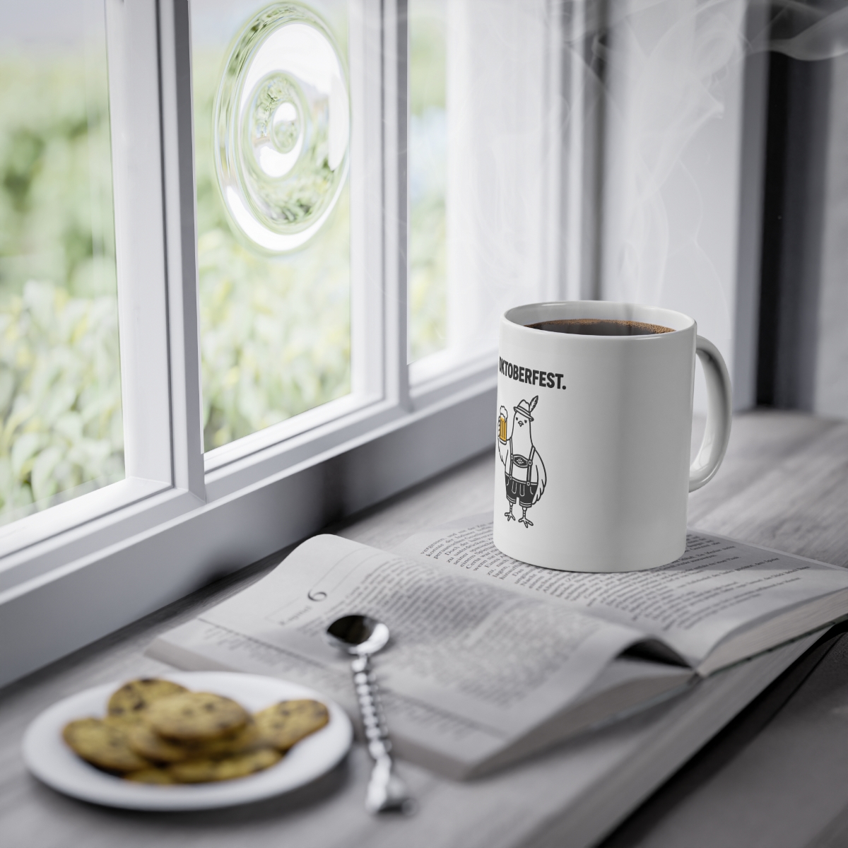 Oktoberfest Pigeon Mug 11oz — nomorebrain.com