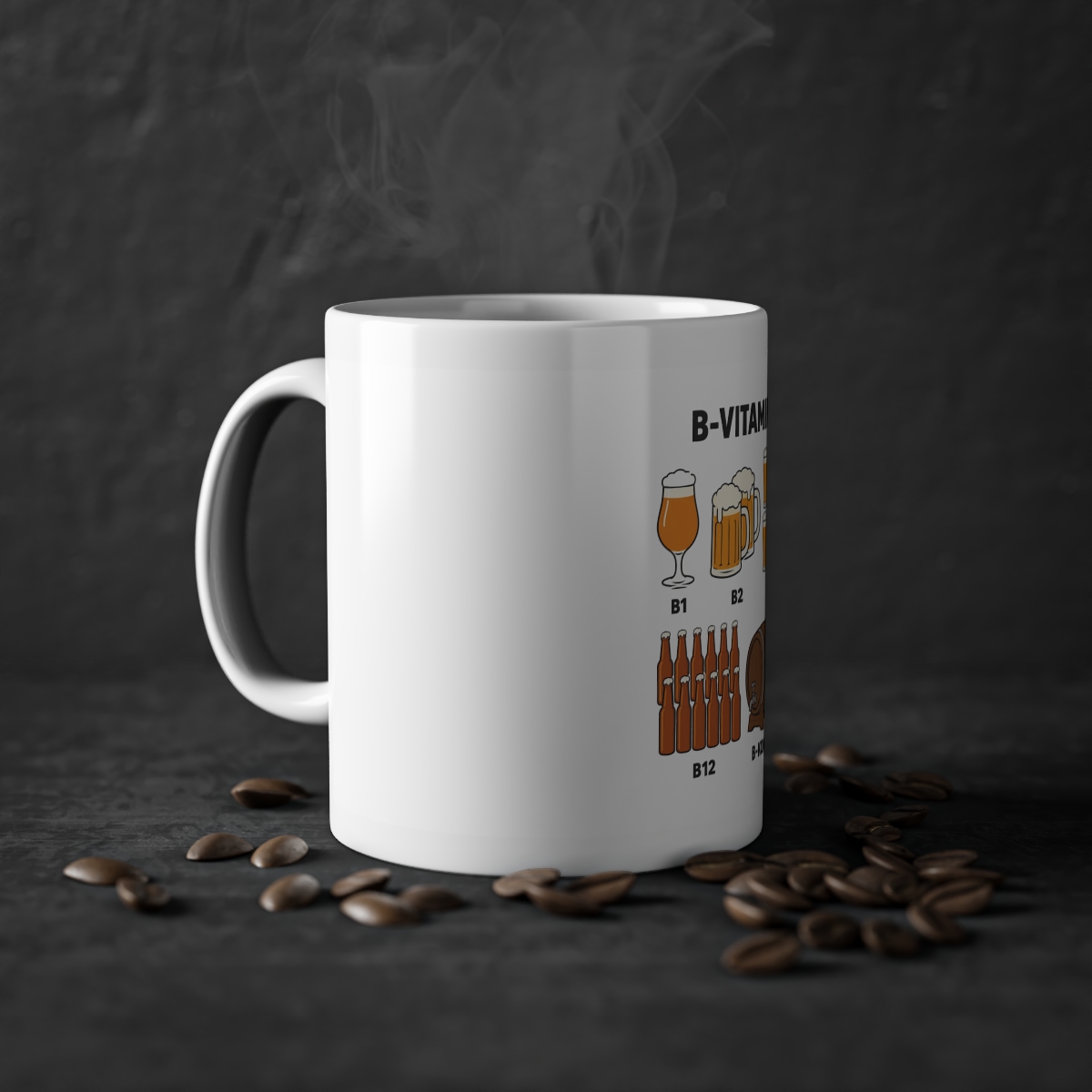 B-Vitamin Mug 11oz — nomorebrain.com