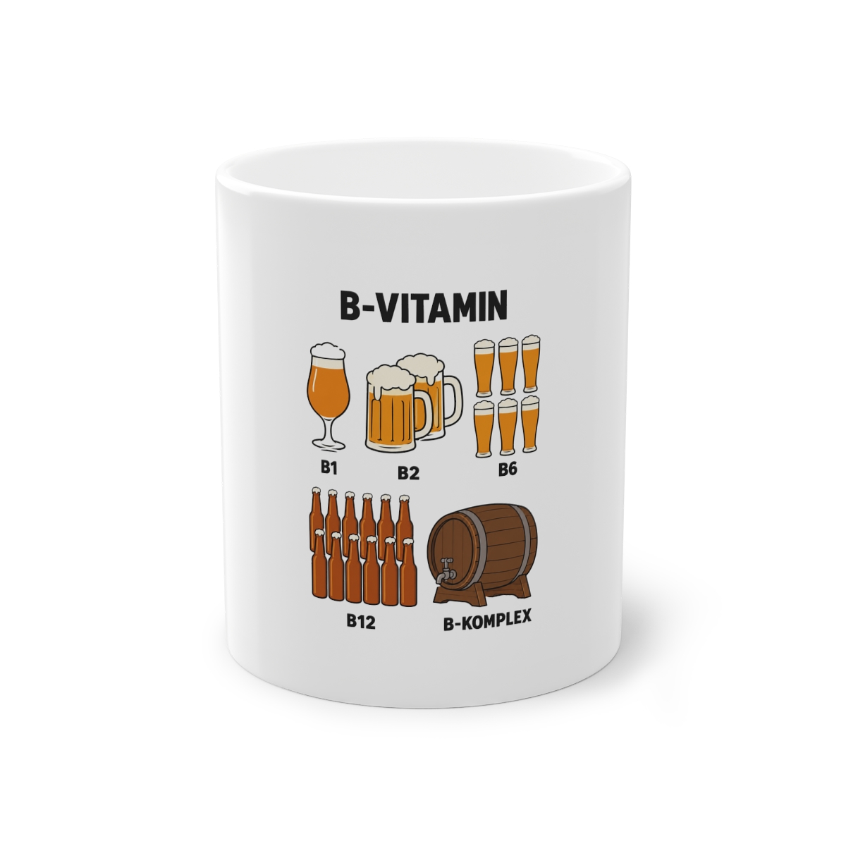 B-Vitamin Mug 11oz — nomorebrain.com