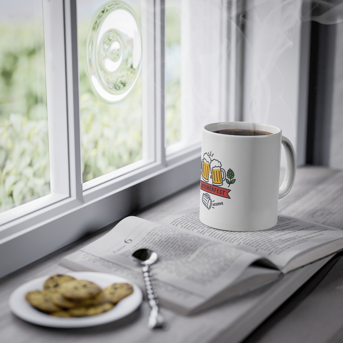 Oktoberfest Badge Mug 11oz — nomorebrain.com