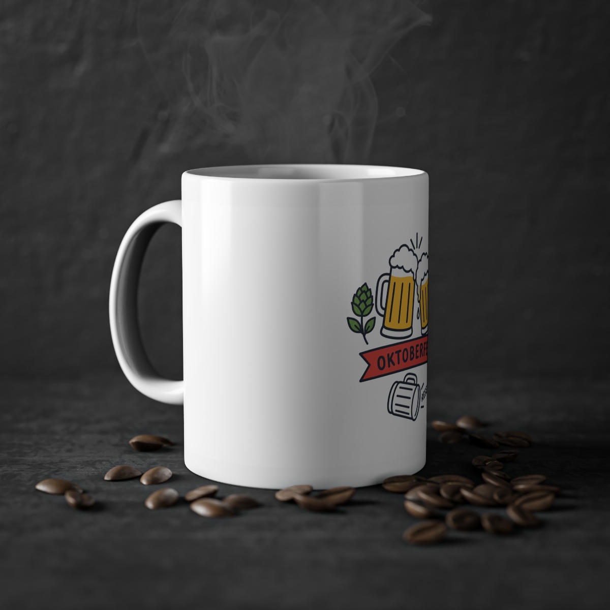 Oktoberfest Badge Mug 11oz — nomorebrain.com
