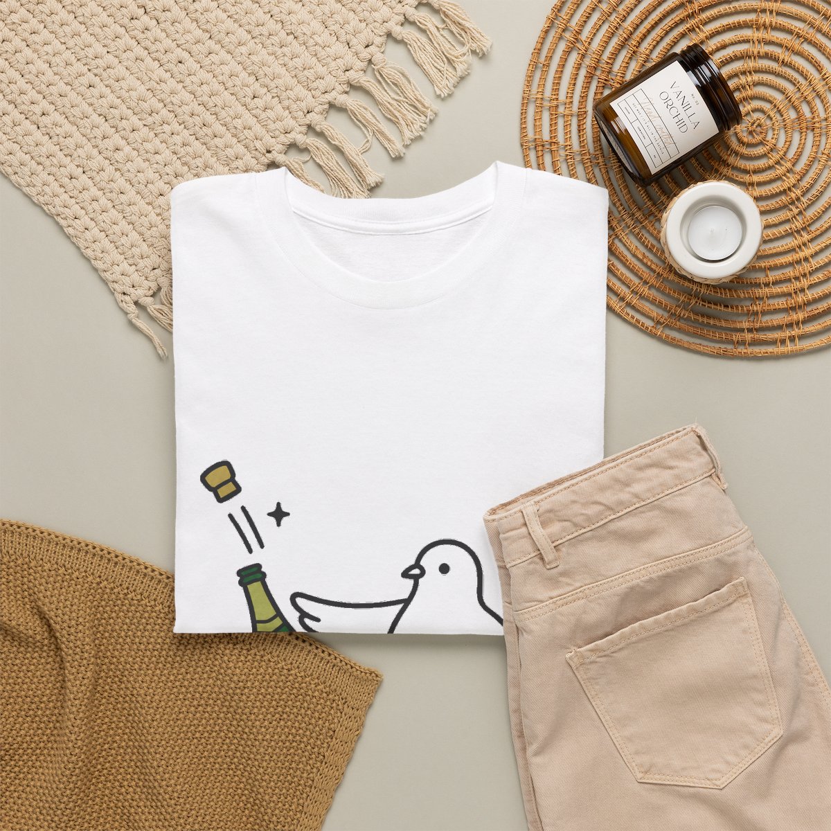 Celebration Cancelled Pigeon Tee — nomorebrain.com
