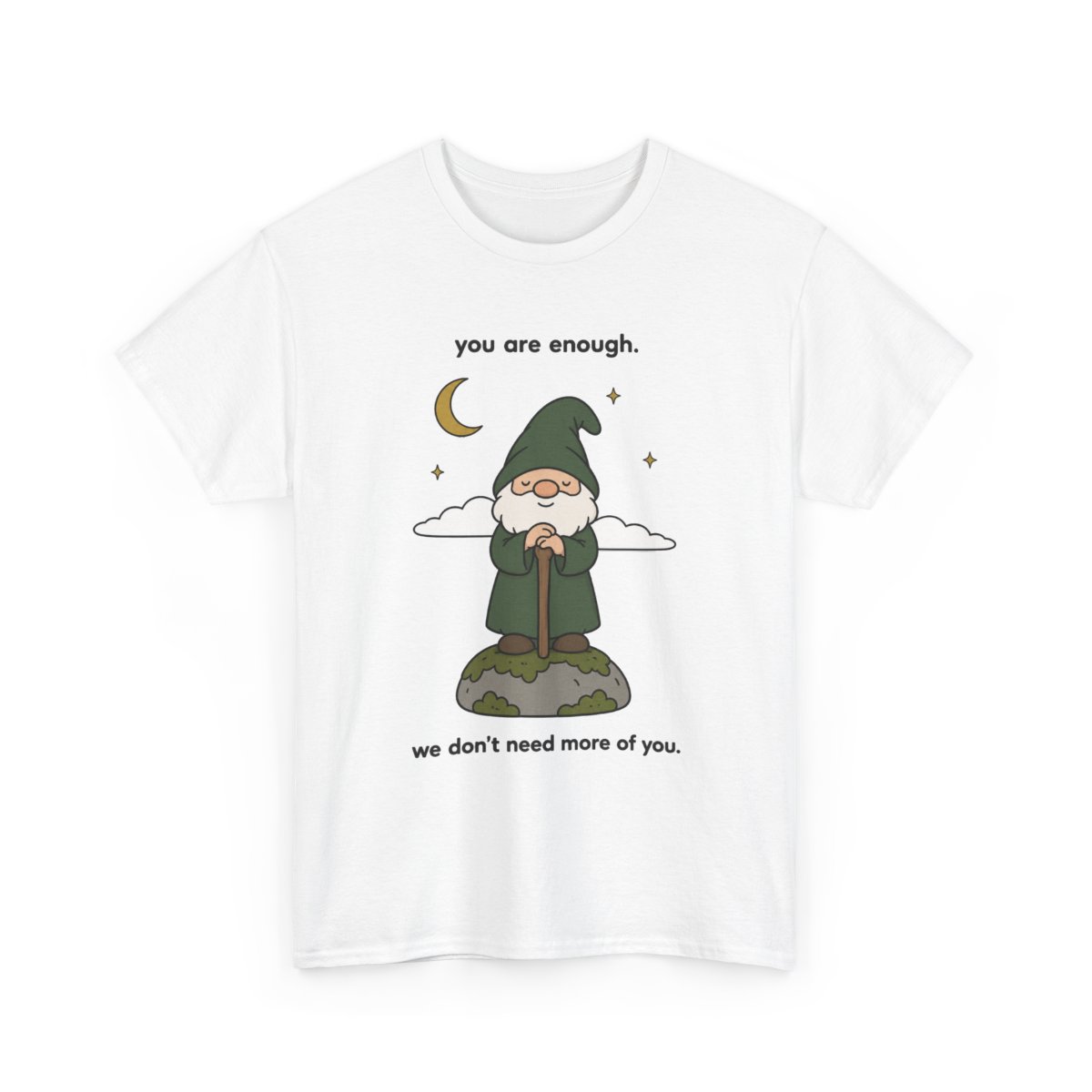 Hermit Gnome Tee — nomorebrain.com