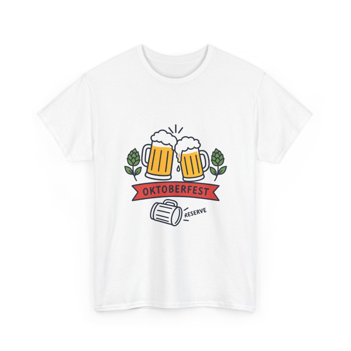 Oktoberfest Badge Tee — nomorebrain.com