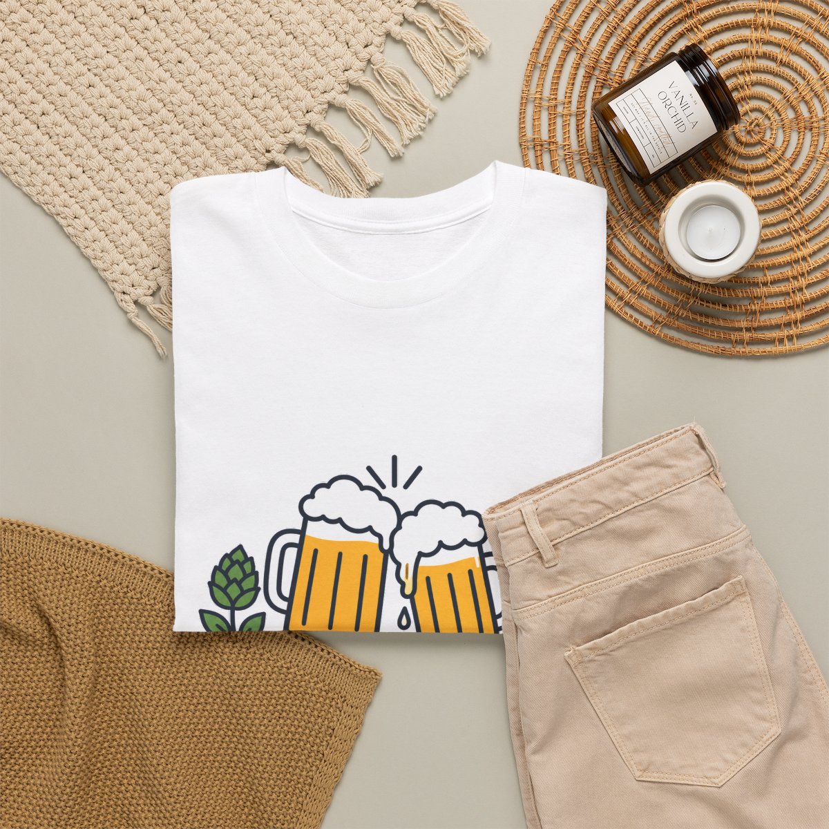 Oktoberfest Badge Tee — nomorebrain.com