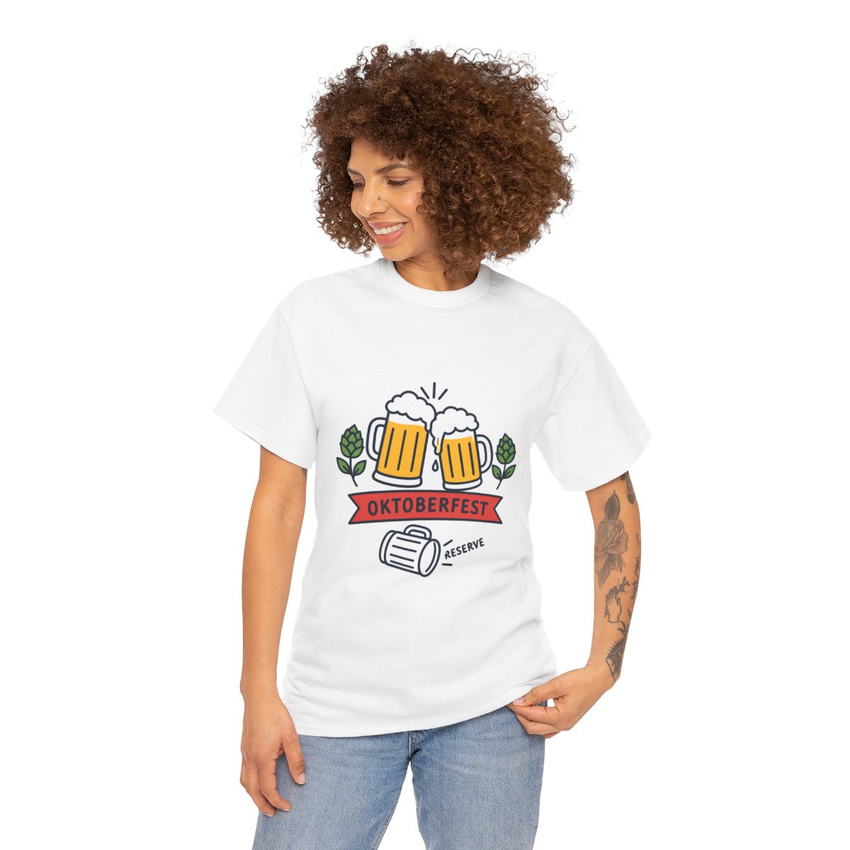 Oktoberfest Badge Tee — nomorebrain.com