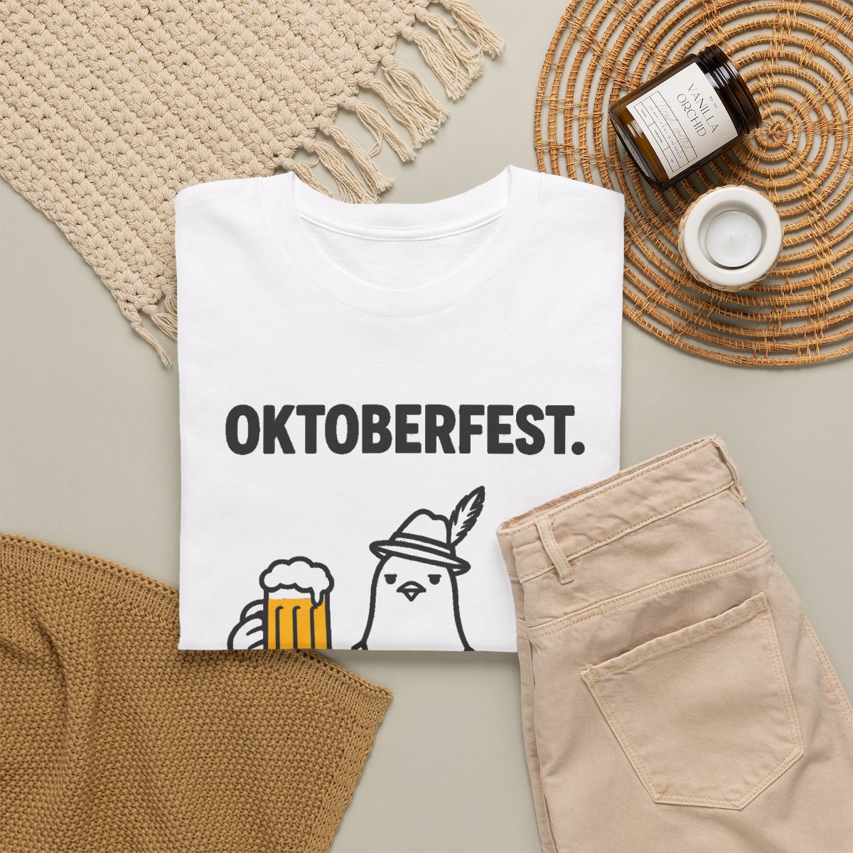 Oktoberfest Pigeon Tee — nomorebrain.com