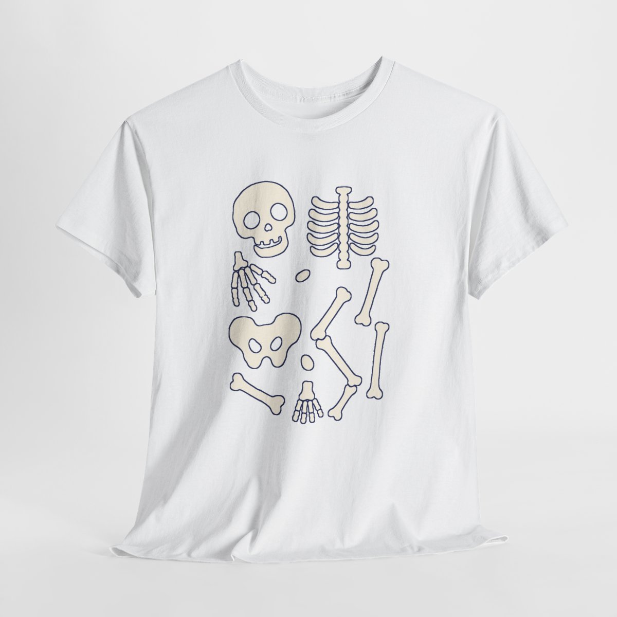 Skeleton Chart Tee — nomorebrain.com