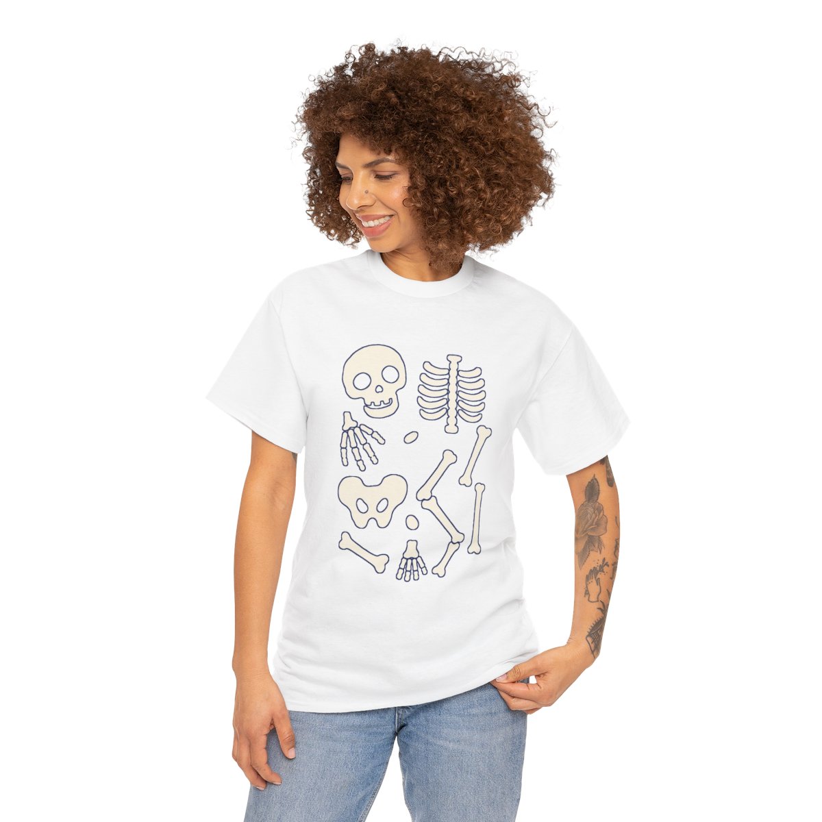 Skeleton Chart Tee — nomorebrain.com