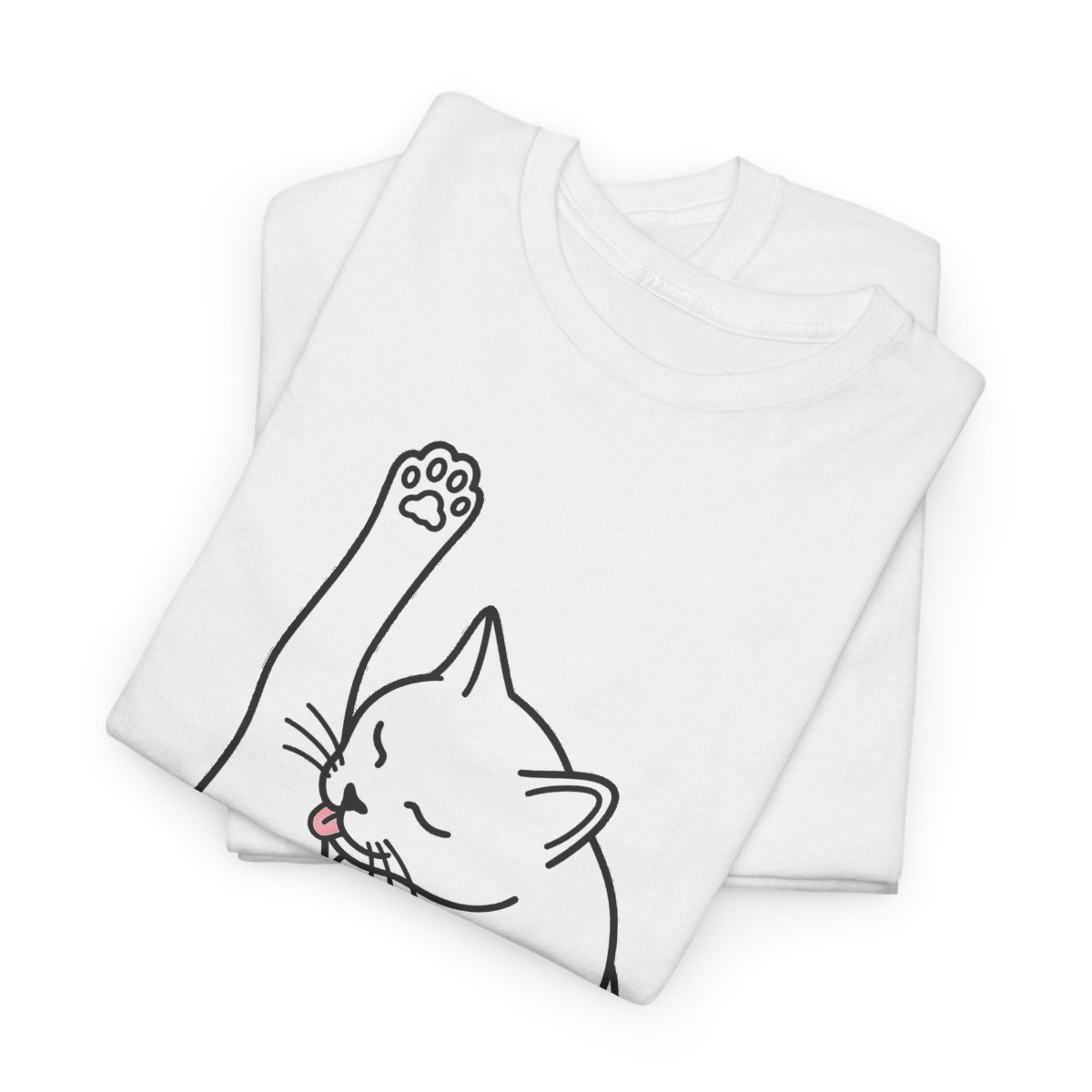 Unbothered Cat Tee — nomorebrain.com