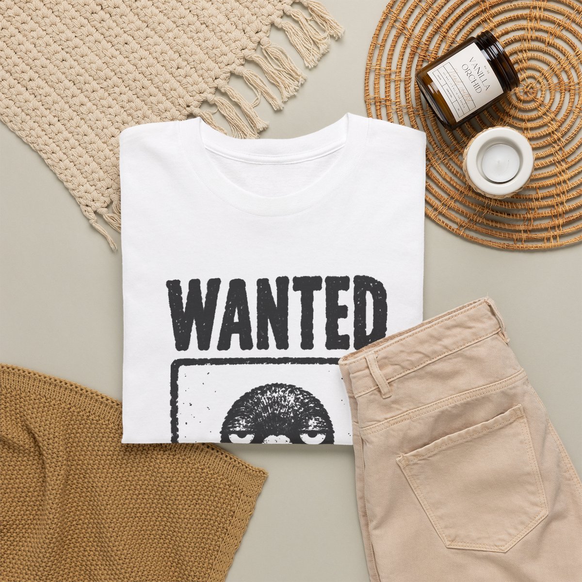 Unbothered Pigeon Wanted Tee — nomorebrain.com