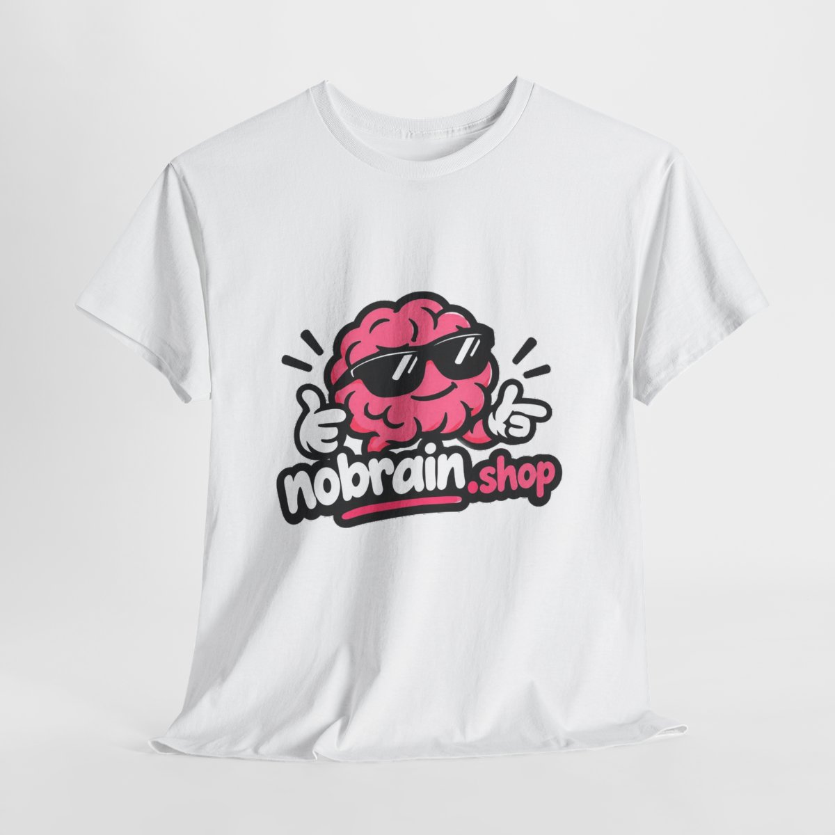 nobrain.shop Logo Tee — nomorebrain.com