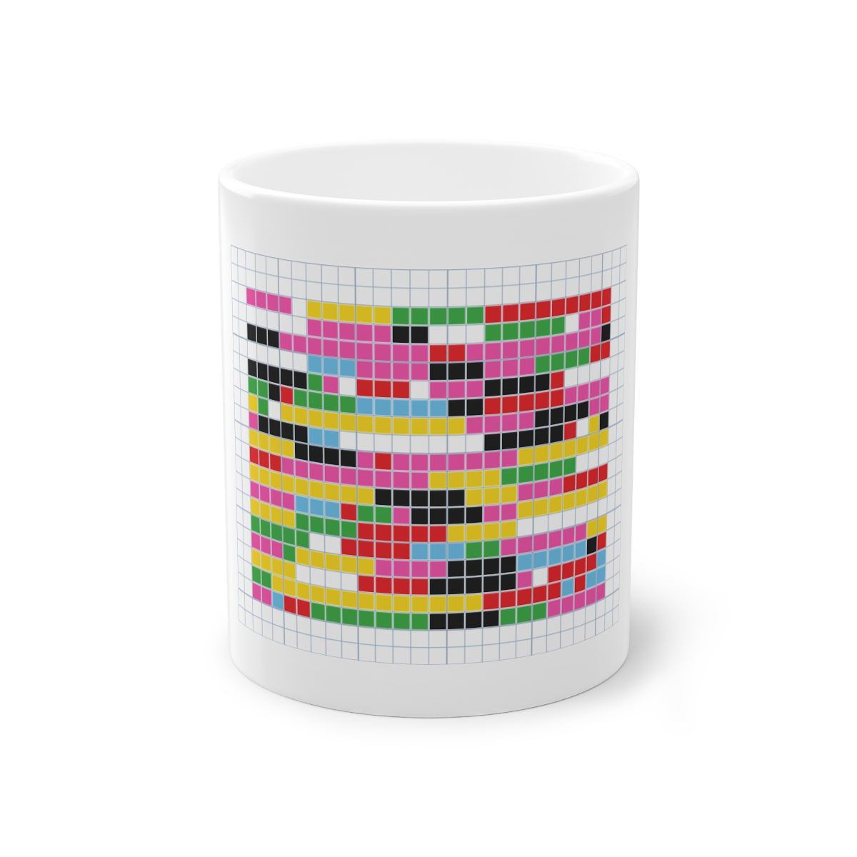 Deadpan Mosaic Mug 11oz — nomorebrain.com